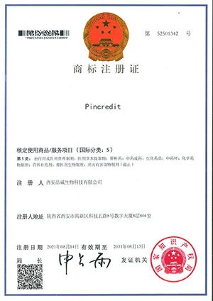 Trademark Registration Certificate-Pincredit